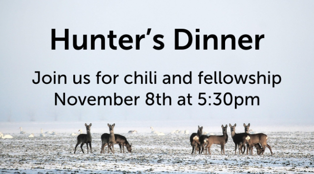 Hunters dinner 2025